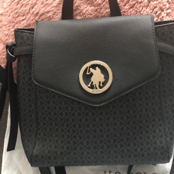 U.S. Polo Assn. Black Backpack - Picture 5 of 10